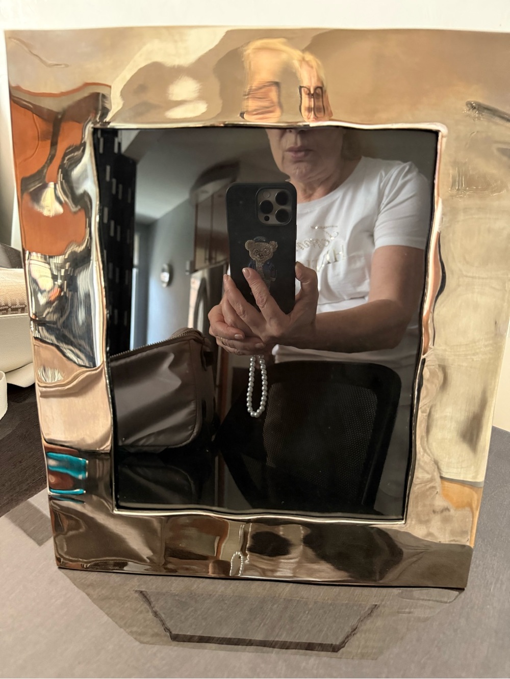 Michael Aram Shiny Silver photo frame